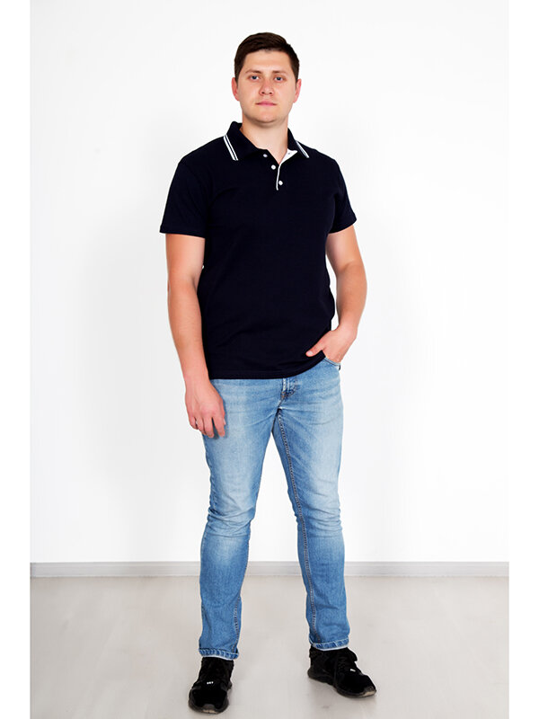 Футболка мужская Поло 1714