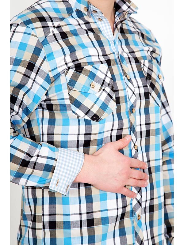 Рубашка мужская Альберто 2937