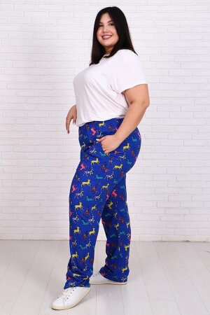 Брюки Султанки синий