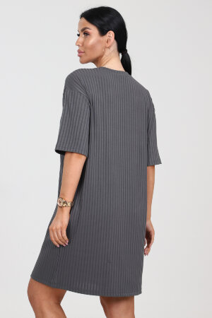 Платье женское 26008 антрацит