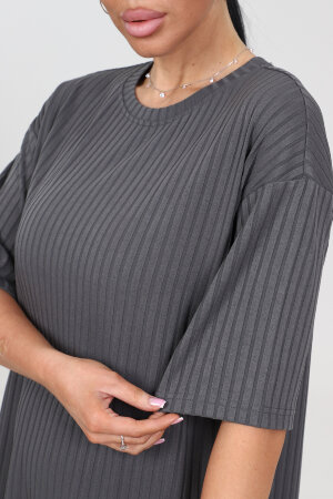 Платье женское 26008 антрацит