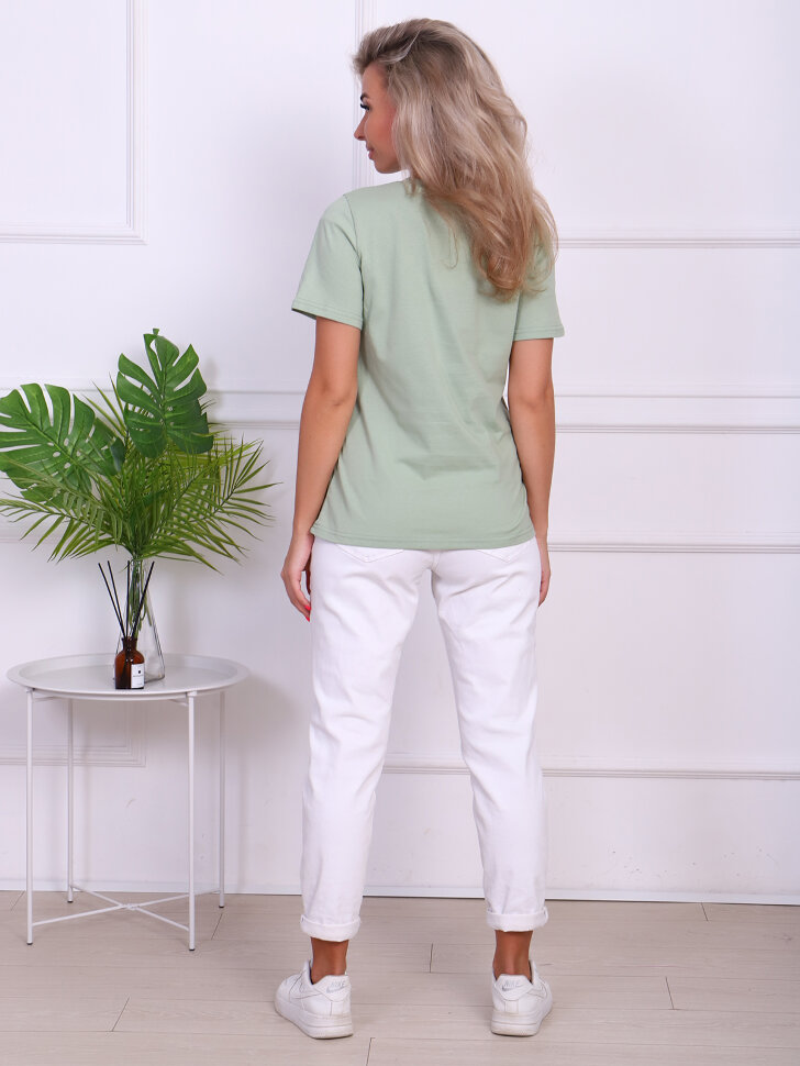 Баланс олива футболка женская