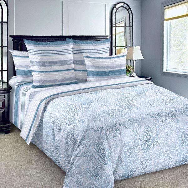 Морские глубины постельное белье перкаль