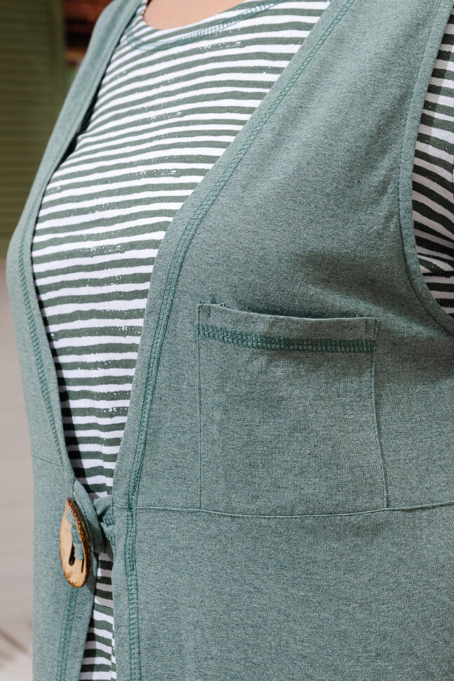 Женский костюм с бриджами 9219 тройка олива