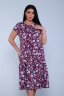 Платье женское 162 спелая вишня