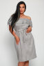 Платье женское 71064 серый