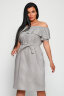 Платье женское 71064 серый