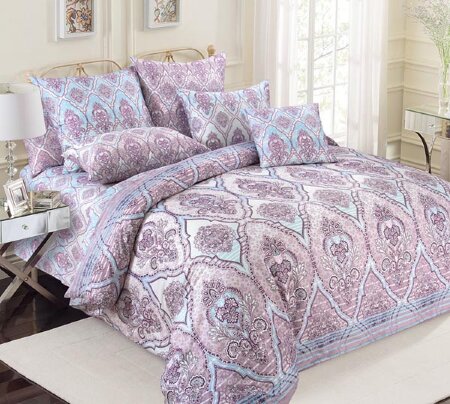 Роспись постельное белье сатин