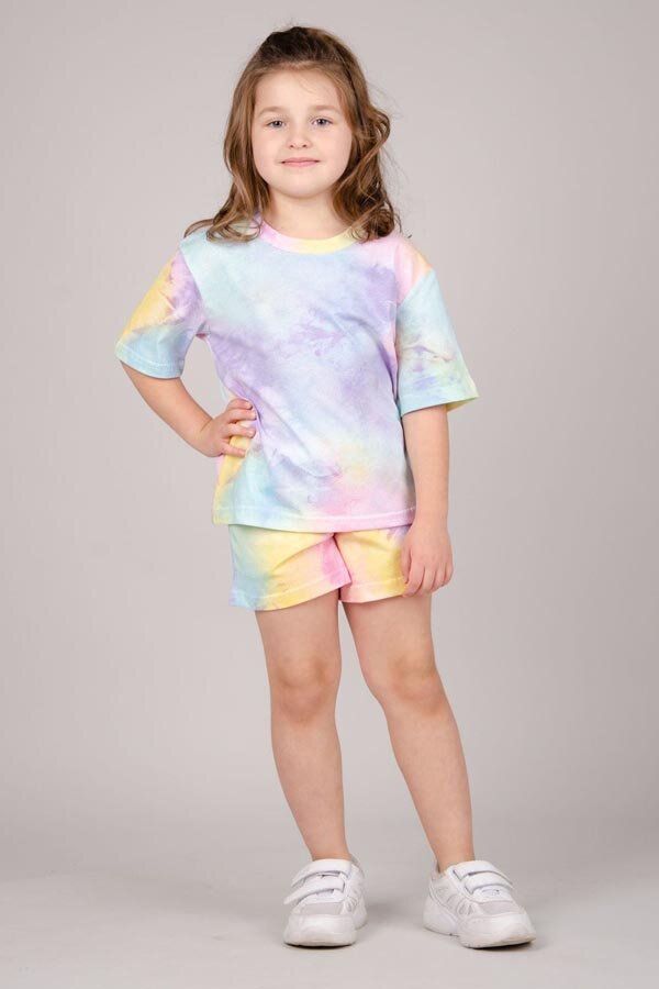 Костюм с шортами для девочки КД-81 зефирка