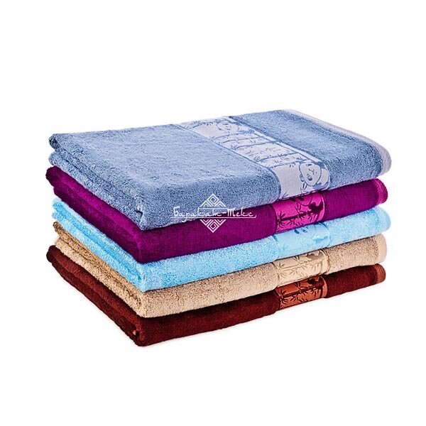 Полотенце бамбуковое 50х90, Панда, 480 г/м2