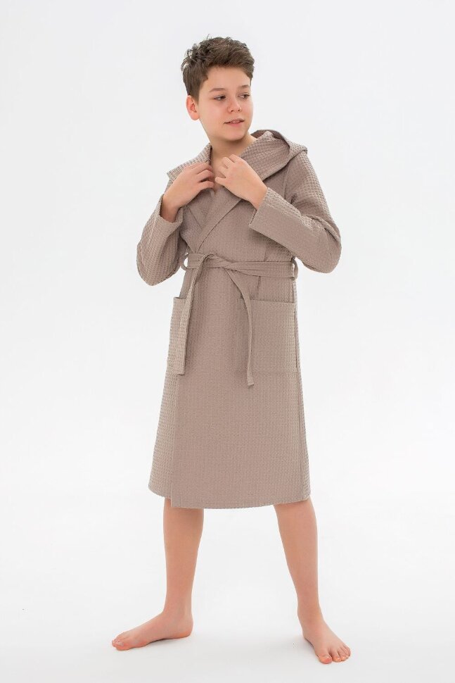 Детский халат ВД кофейный