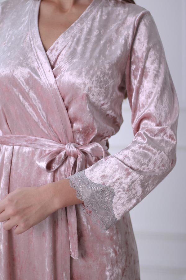 Халат BURBERRY сухая роза 170661