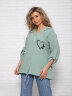 Рубашка Сердце-2 ментол