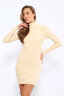 Платье женское 21013 кремовый