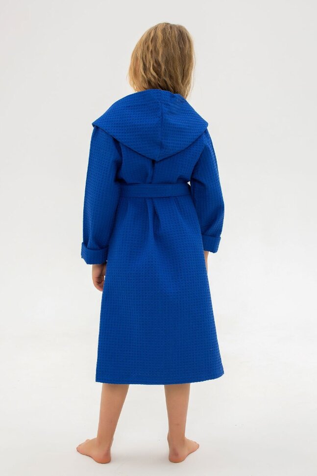 Детский халат ВД васильковый