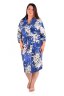 Халат Нинель индиго К-330