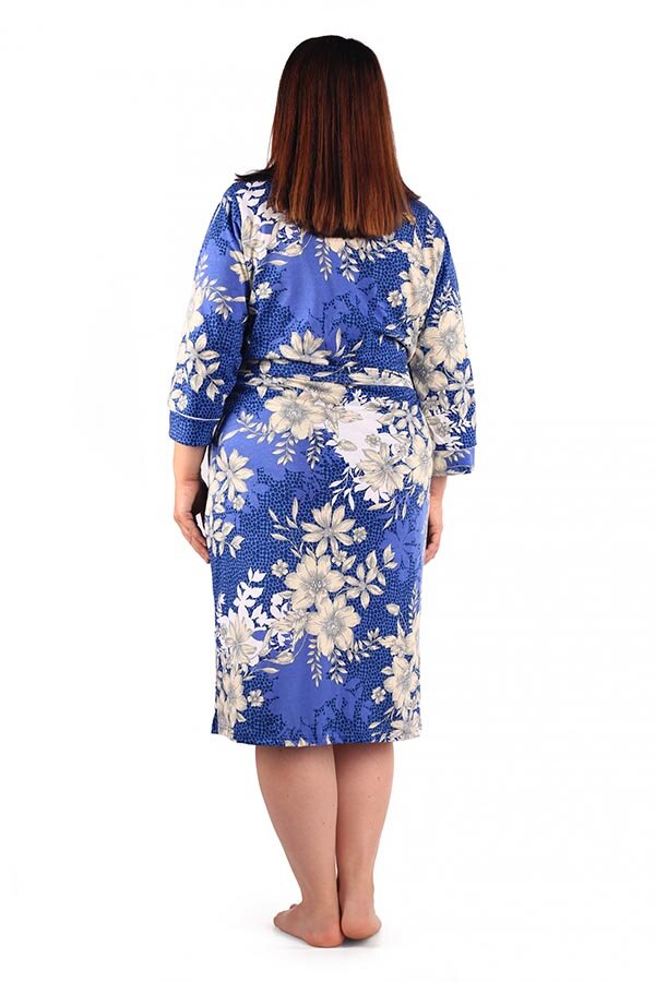 Халат Нинель индиго К-330