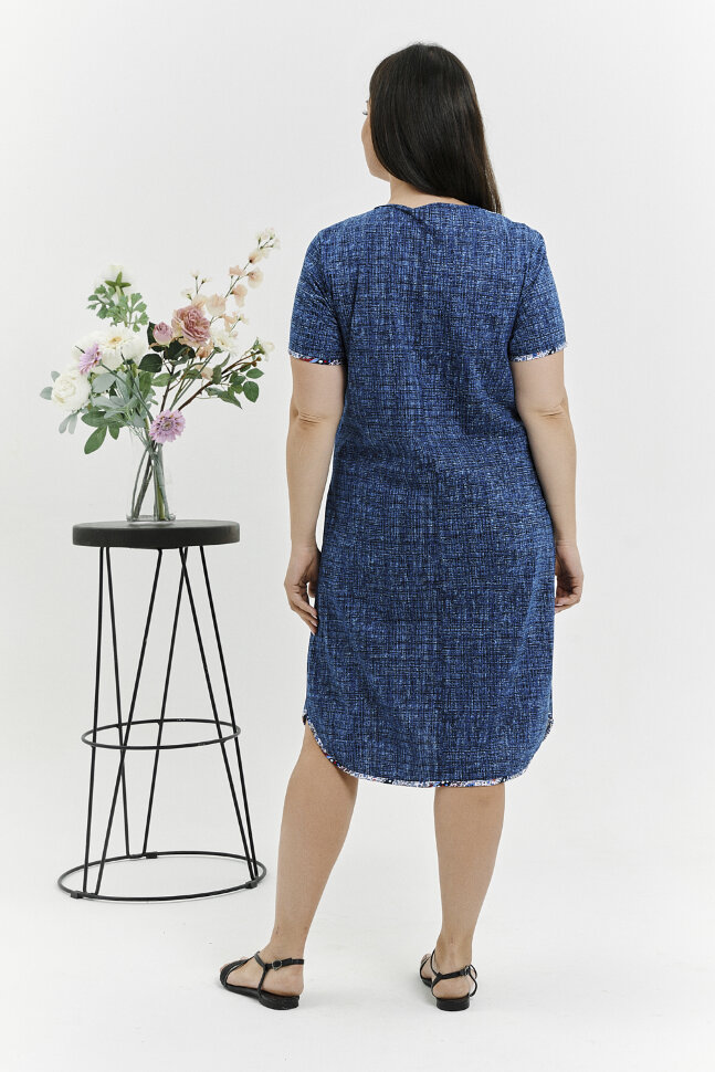 Женская туника 783 джинс