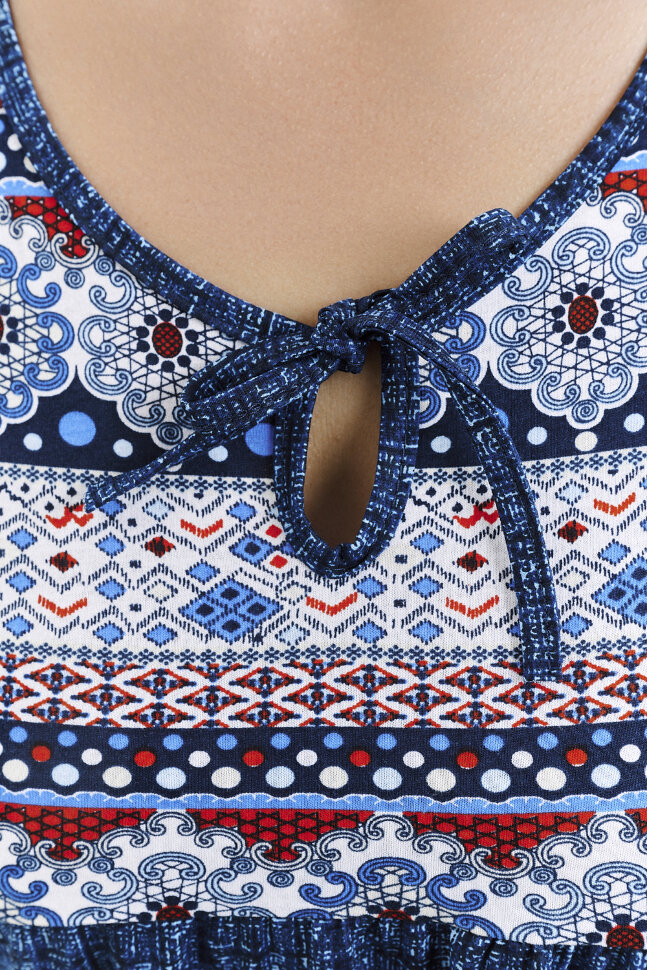 Женская туника 783 джинс