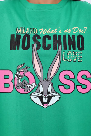 Платье женское ЕПЛ-1063 зеленый