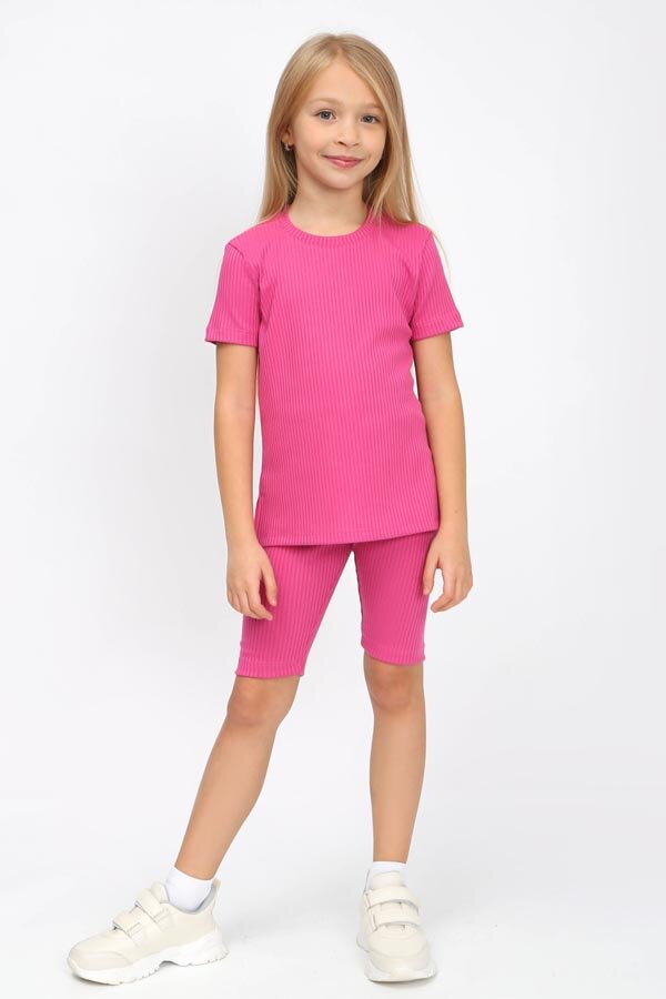 Костюм с велосипедками для девочки Бонита