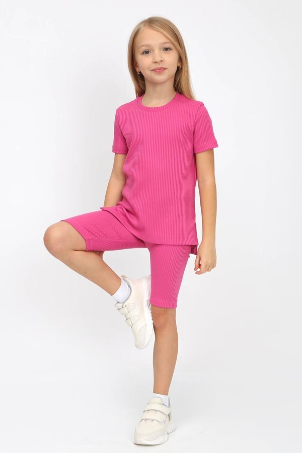 Костюм с велосипедками для девочки Бонита