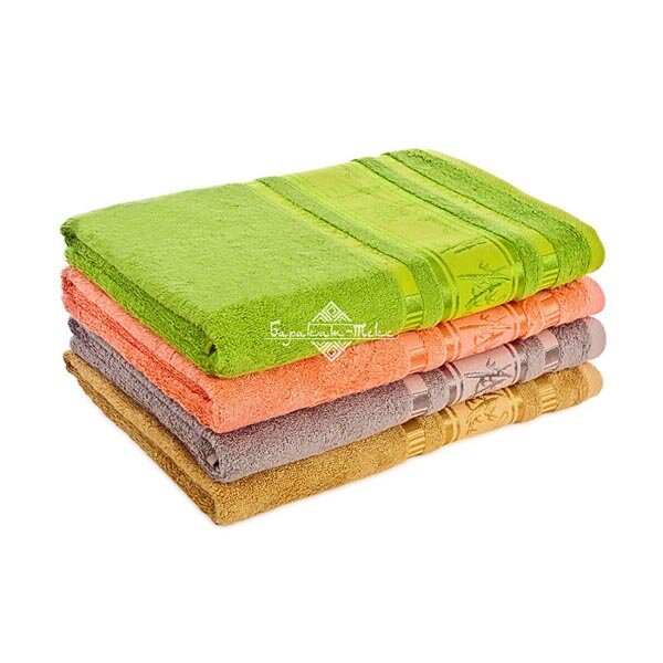 Полотенце бамбуковое 50х90, Стебель, 480 г/м2