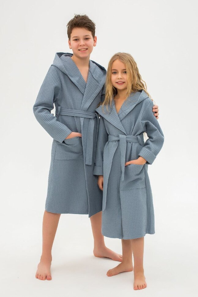 Детский халат ВД серый