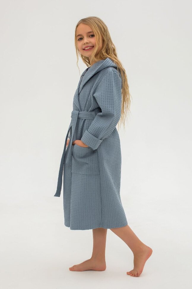 Детский халат ВД серый