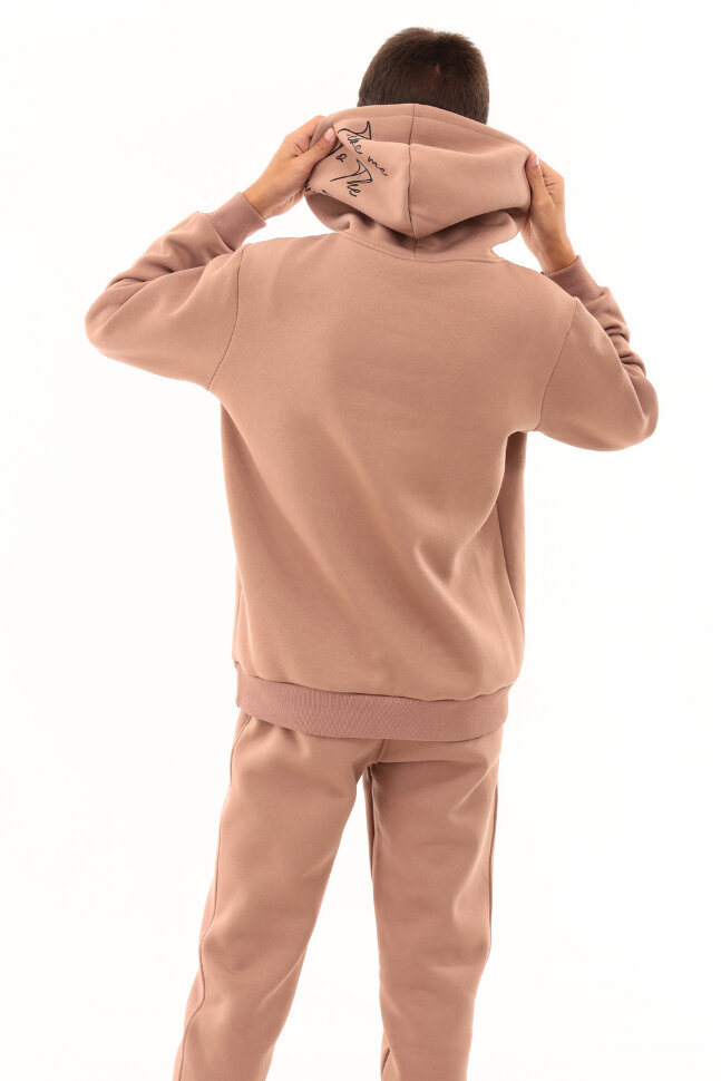 Детская толстовка для мальчика 1568 кофейный