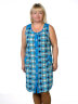 Халат женский Клетка 807
