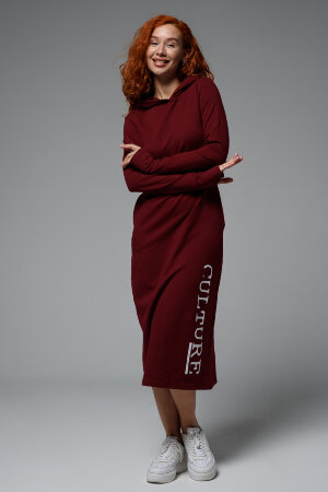 Платье женское 8520 винный