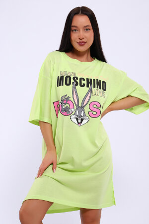 Платье женское ЕПЛ-1063 салатовый