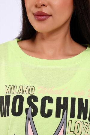 Платье женское ЕПЛ-1063 салатовый