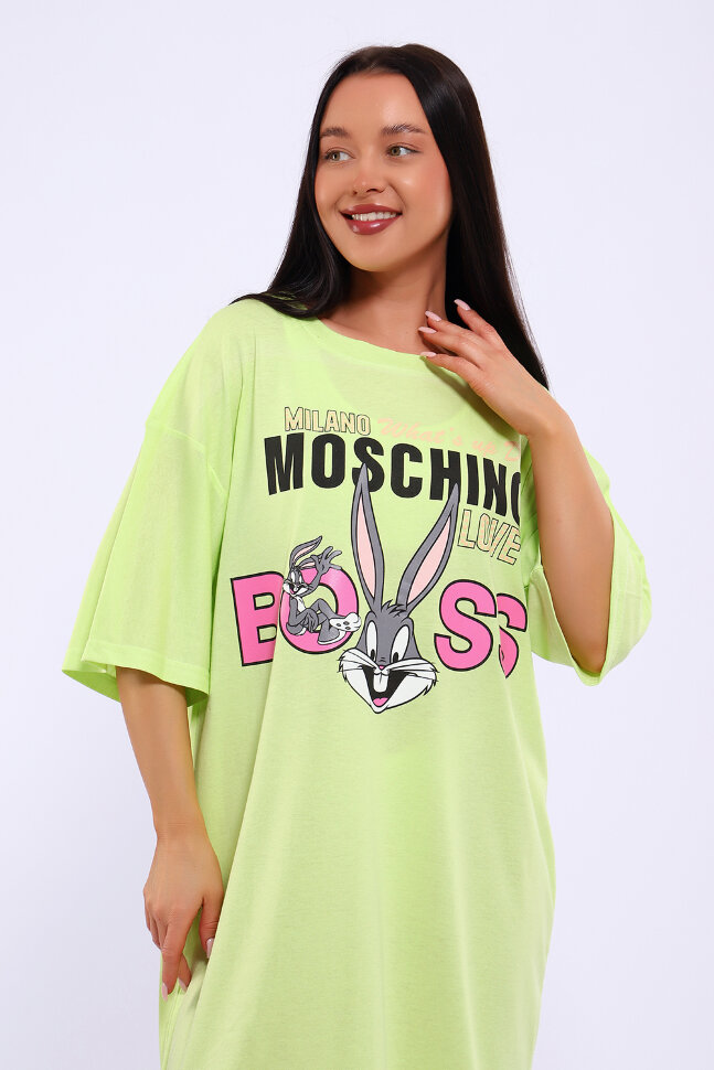 Платье женское ЕПЛ-1063 салатовый