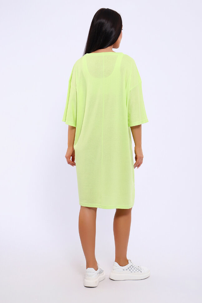 Платье женское ЕПЛ-1063 салатовый