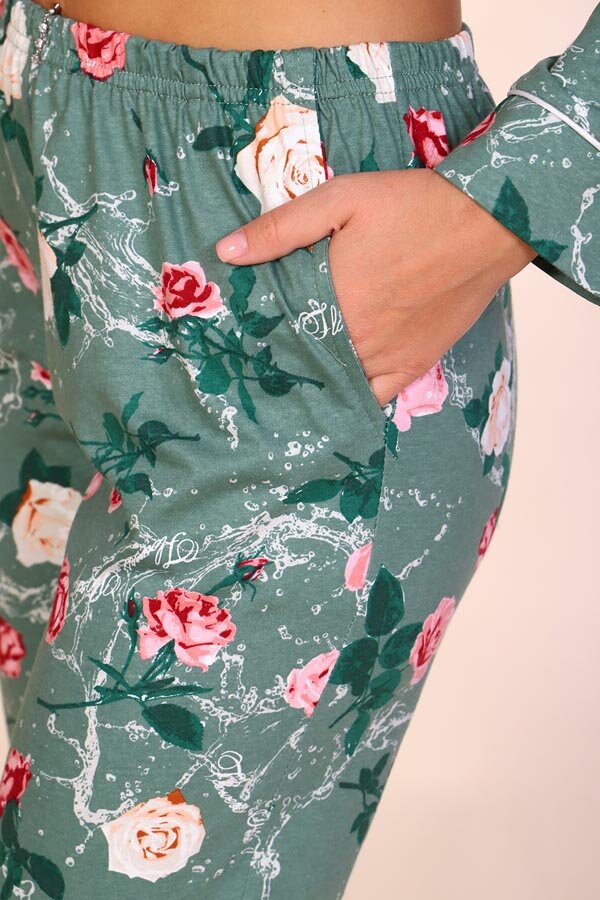 Женская пижама с брюками 27349