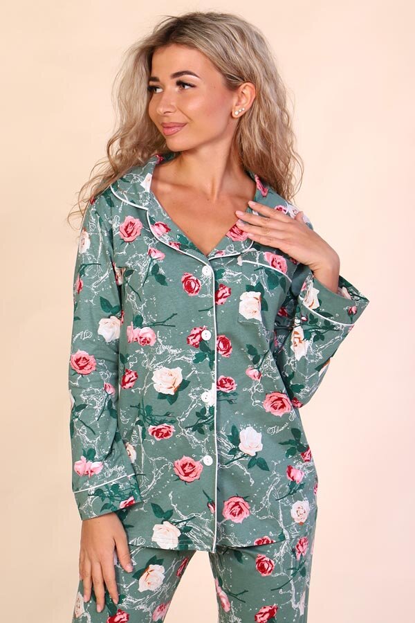 Женская пижама с брюками 27349