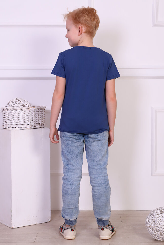 Футболка для мальчика 4993 индиго