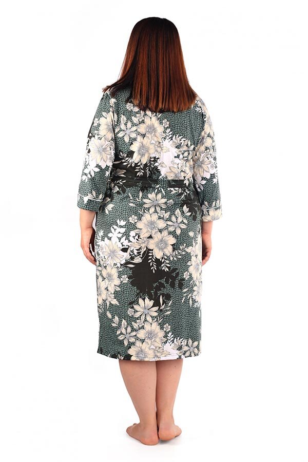 Халат Нинель зелень К-330