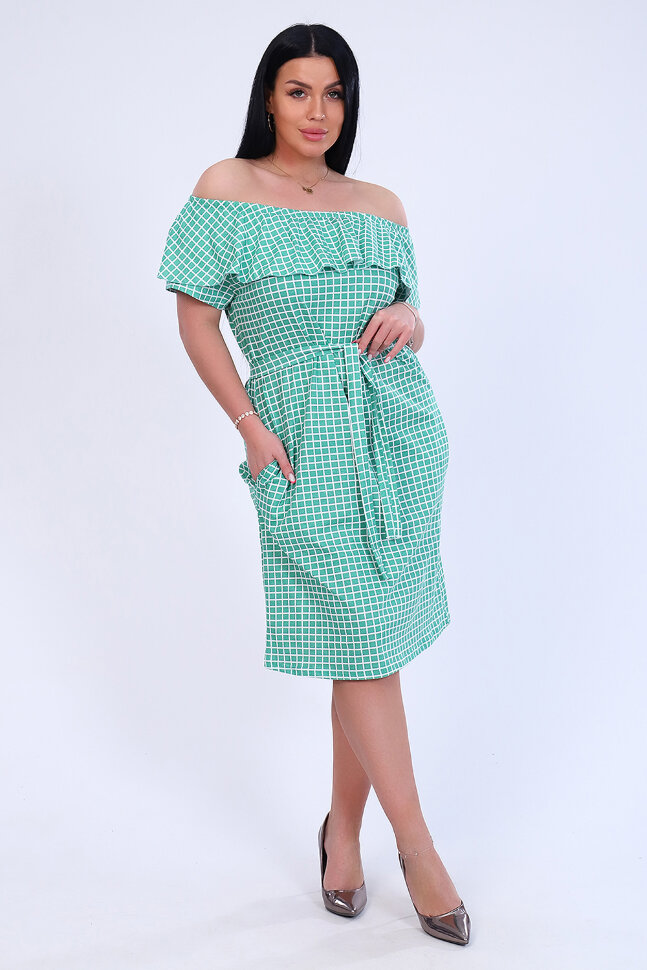 Платье женское 71064 светло-зеленый