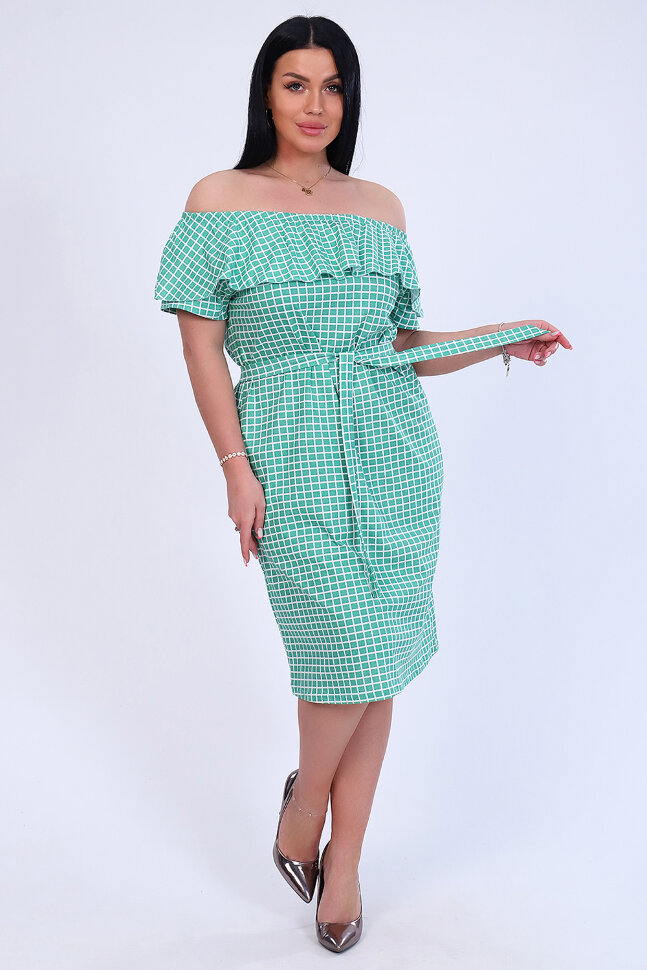 Платье женское 71064 светло-зеленый