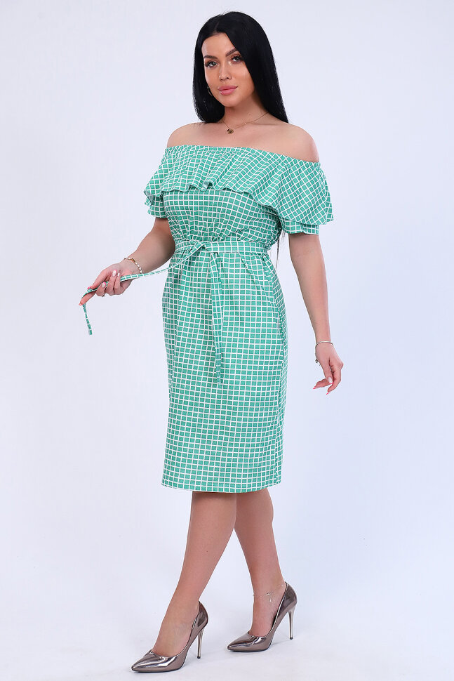 Платье женское 71064 светло-зеленый