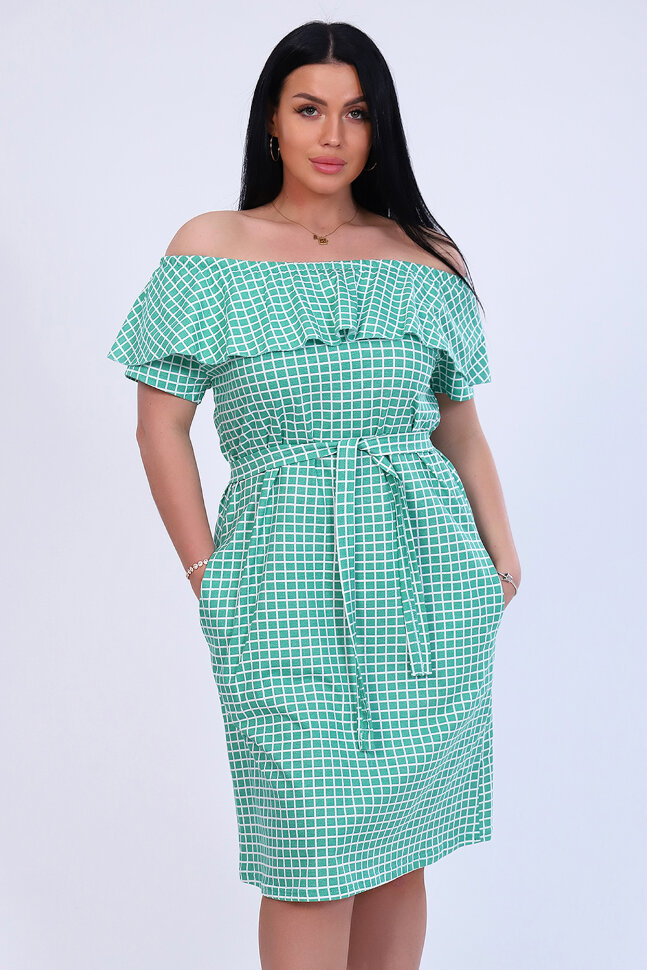 Платье женское 71064 светло-зеленый