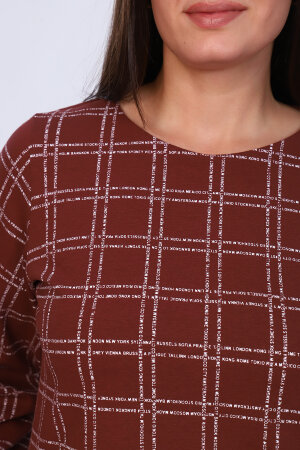 Платье женское 4499 бордовый