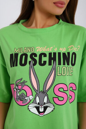 Платье женское ЕПЛ-1063 светло-зеленый