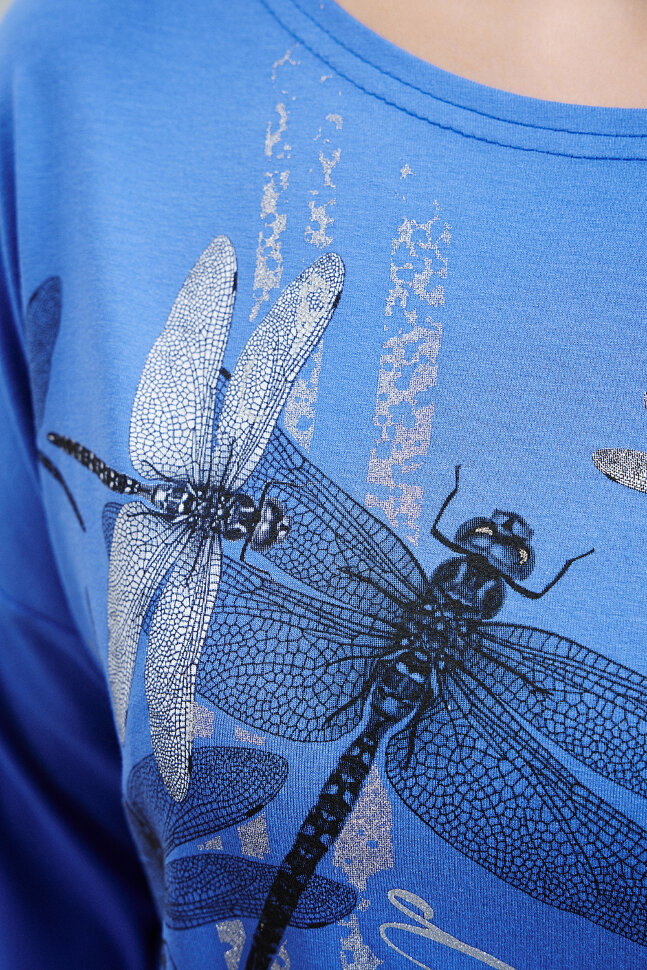 Женская туника 9185 сиреневый