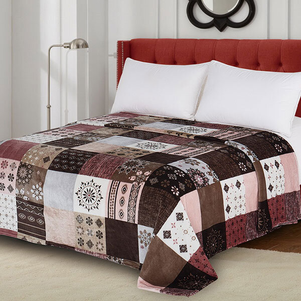 Плед Кантри, велсофт