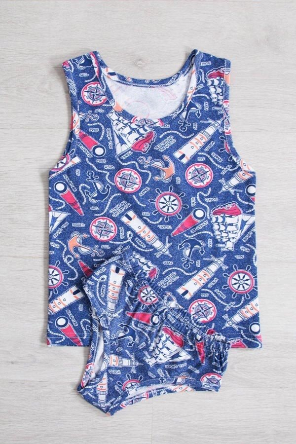 Комплект трусы-майка 1095