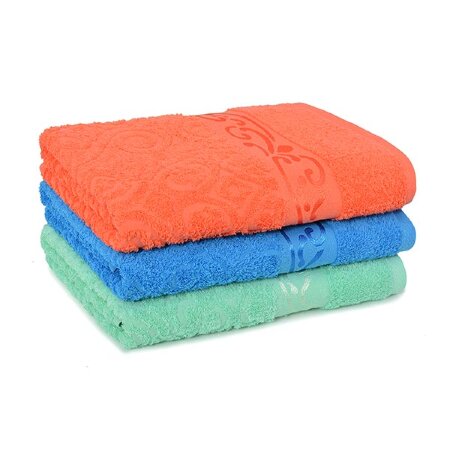 Полотенце гладкокрашеные Жаккард BJ1, 430 г/м2